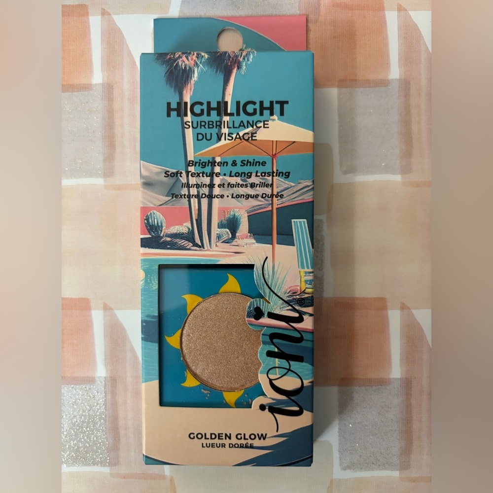 Highlight Shimmer Face Highlighter - Gold